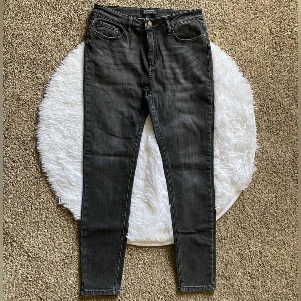 Judy Blue Jeans Skinny‎ Fit Black Womens Size 11/30